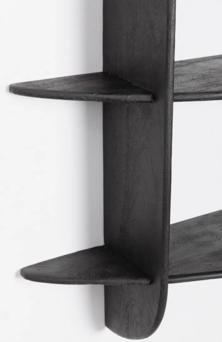 Bizzotto Mensole E Pensili>MENSOLA 3P WESTWOOD NERO