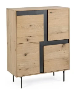 Bizzotto Credenze>MOBILE ALTO IN LEGNO - STANWOOD