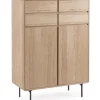 Bizzotto Credenze>MOBILE ALTO IN LEGNO NATURALE - WIDALD