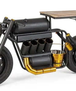 Bizzotto Carrelli Ed Espositori>MOBILE BAR IN ACCIAIO - MOTO SPEED