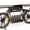 Bizzotto Carrelli Ed Espositori>MOBILE BAR IN ACCIAIO - MOTO EPIC