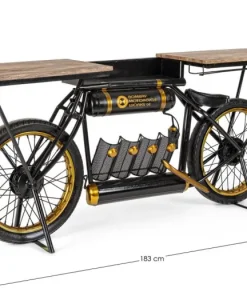 Bizzotto Carrelli Ed Espositori>MOBILE BAR IN ACCIAIO - MOTO EPIC