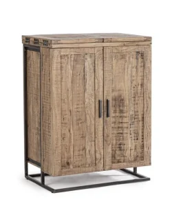 Bizzotto Mobili Bar E Cantinette|Mobili Contenitori>MOBILE BAR IN LEGNO - ELMER