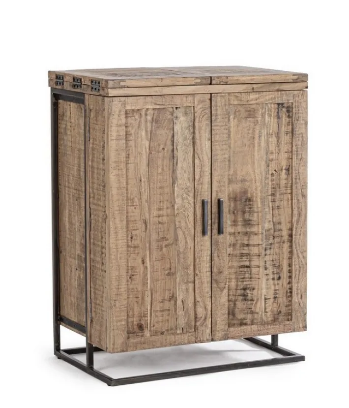Bizzotto Mobili Bar E Cantinette|Mobili Contenitori>MOBILE BAR IN LEGNO - ELMER