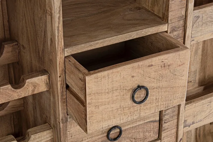Bizzotto Mobili Bar E Cantinette|Mobili Contenitori>MOBILE BAR IN LEGNO - ELMER