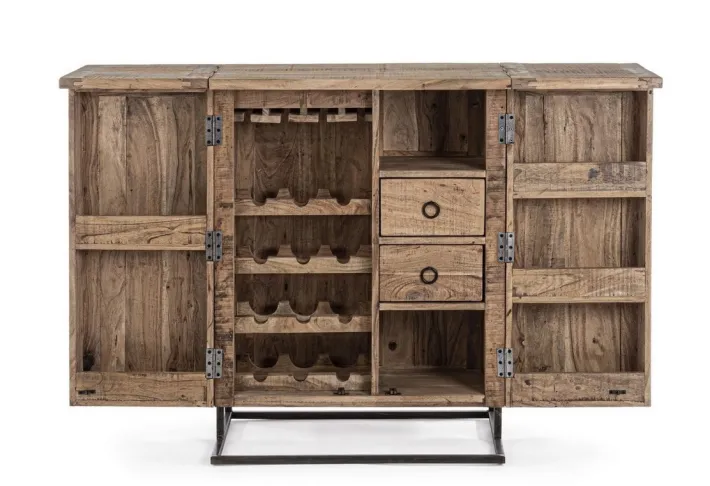 Bizzotto Mobili Bar E Cantinette|Mobili Contenitori>MOBILE BAR IN LEGNO - ELMER