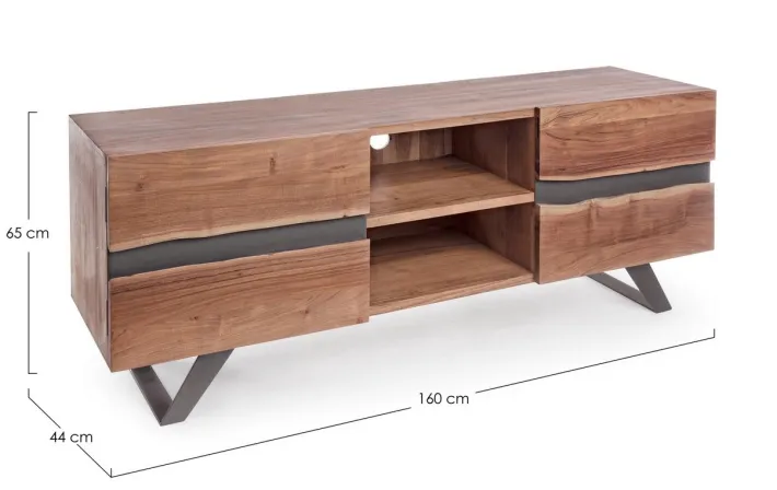 Bizzotto Porta Tv E Mobili Bassi>MOBILE IN LEGNO - ARON