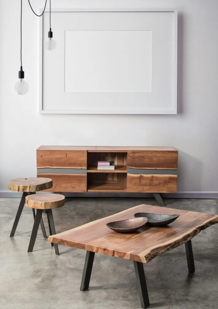Bizzotto Porta Tv E Mobili Bassi>MOBILE IN LEGNO - ARON