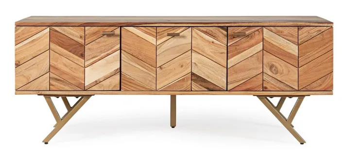 Bizzotto Porta Tv E Mobili Bassi>MOBILE IN LEGNO - RAIDA