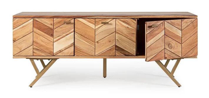 Bizzotto Porta Tv E Mobili Bassi>MOBILE IN LEGNO - RAIDA