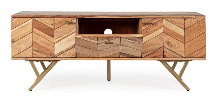 Bizzotto Porta Tv E Mobili Bassi>MOBILE IN LEGNO - RAIDA