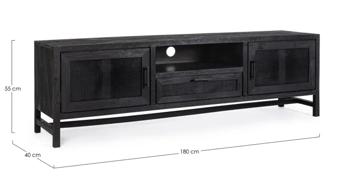 Bizzotto Porta Tv E Mobili Bassi>MOBILE PORTA TV 1 CASSETTO IN LEGNO - WESTON