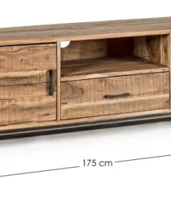 Bizzotto Porta Tv E Mobili Bassi>MOBILE PORTA TV IN LEGNO - ELMER