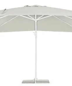 Bizzotto Ombrelloni>OMBRELLONE BRACCIO IN ALLUMINIO 3X4 BIANCO - EDEN
