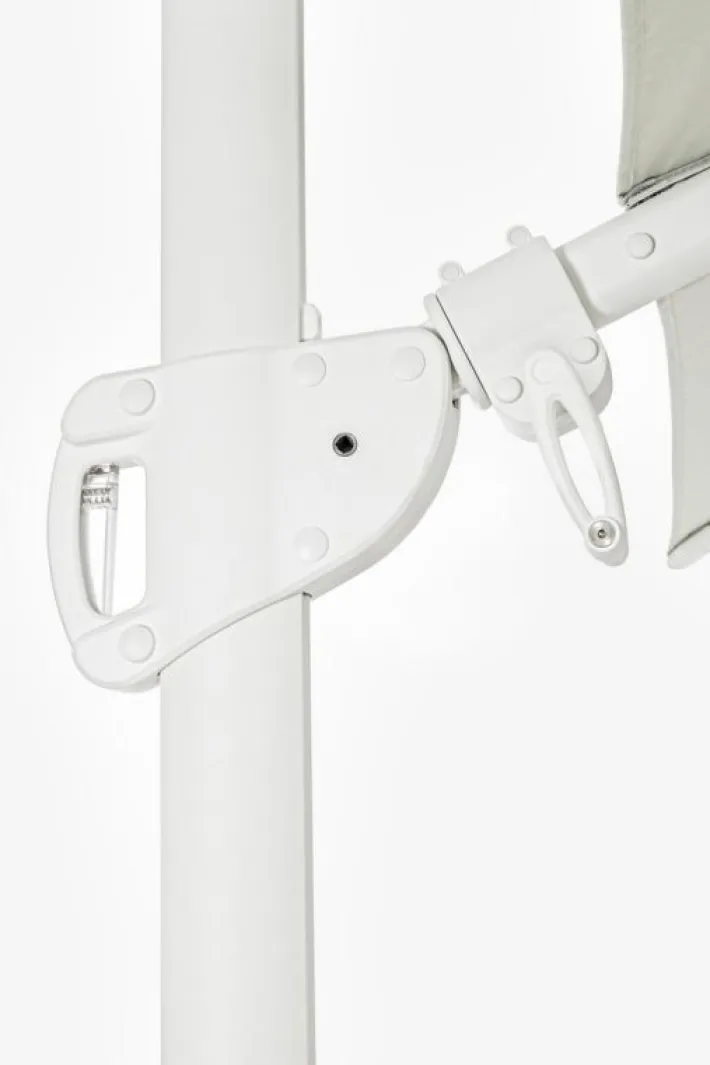 Bizzotto Ombrelloni>OMBRELLONE BRACCIO IN ALLUMINIO 3X4 BIANCO - EDEN