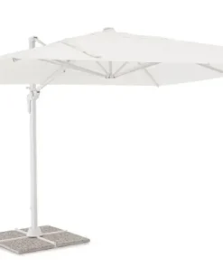 Bizzotto Ombrelloni>OMBRELLONE BRACCIO VEGA 3X4 BIANCO