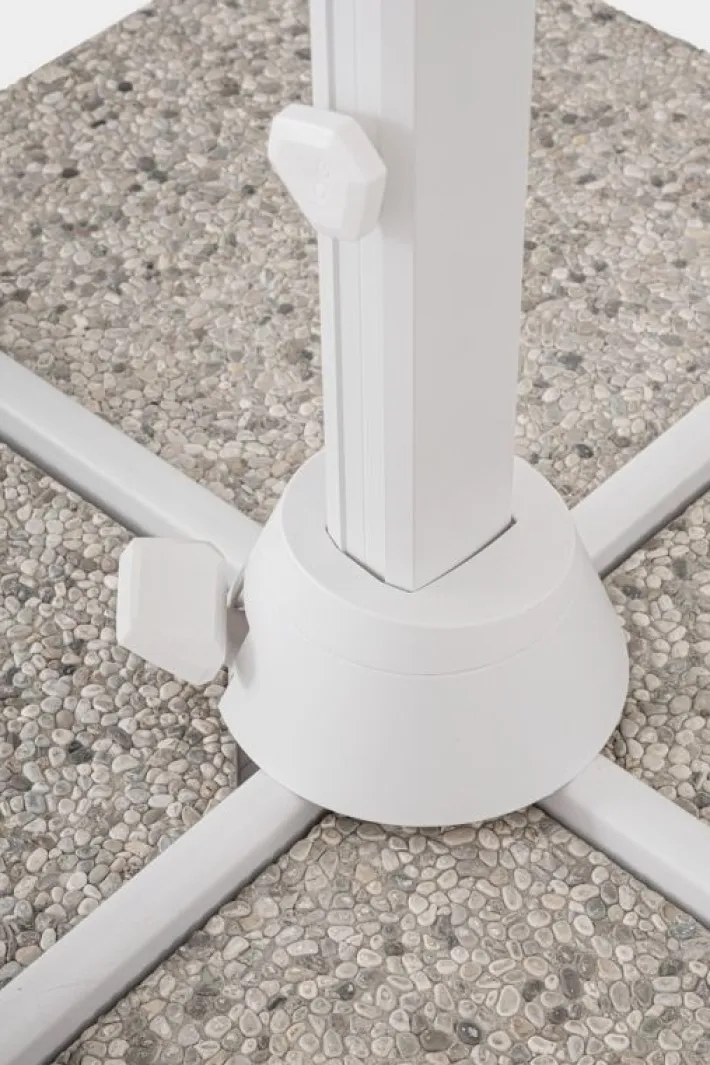 Bizzotto Ombrelloni>OMBRELLONE BRACCIO VEGA 3X4 BIANCO