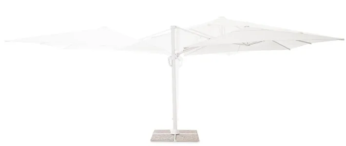 Bizzotto Ombrelloni>OMBRELLONE BRACCIO VEGA 3X3 BIANCO