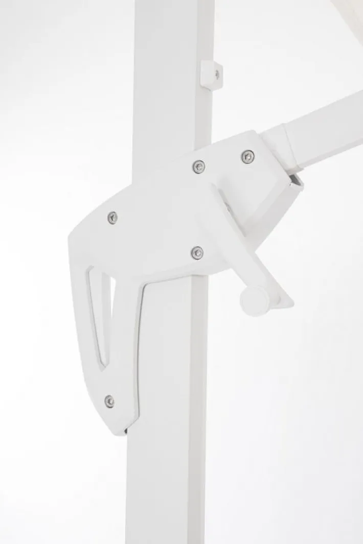 Bizzotto Ombrelloni>OMBRELLONE BRACCIO VEGA 3X3 BIANCO