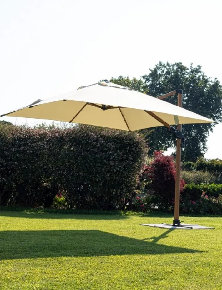 Bizzotto Ombrelloni>OMBRELLONE IN ALLUMINIO 3X4 BEIGE - ORION