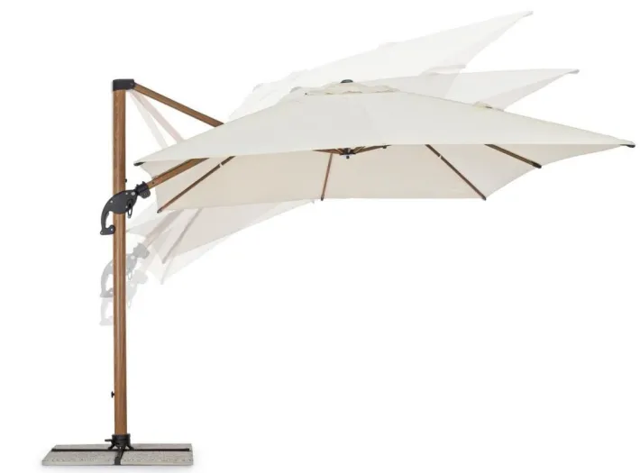 Bizzotto Ombrelloni>OMBRELLONE IN ALLUMINIO 3X4 BEIGE - ORION