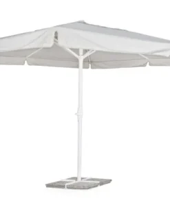 Bizzotto Ombrelloni>OMBRELLONE IN ALLUMINIO 4X4 BIANCO GRIGIO - ALGHERO