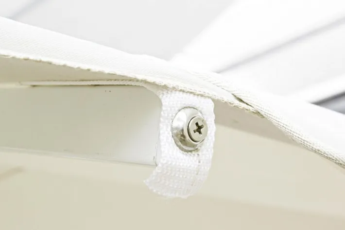 Bizzotto Ombrelloni>OMBRELLONE IN ALLUMINIO 4X4 BIANCO GRIGIO - ALGHERO