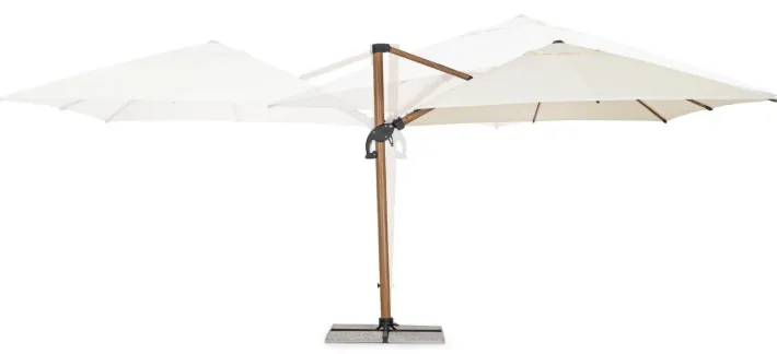 Bizzotto Ombrelloni>OMBRELLONE IN ALLUMINIO 3X3 BEIGE - ORION