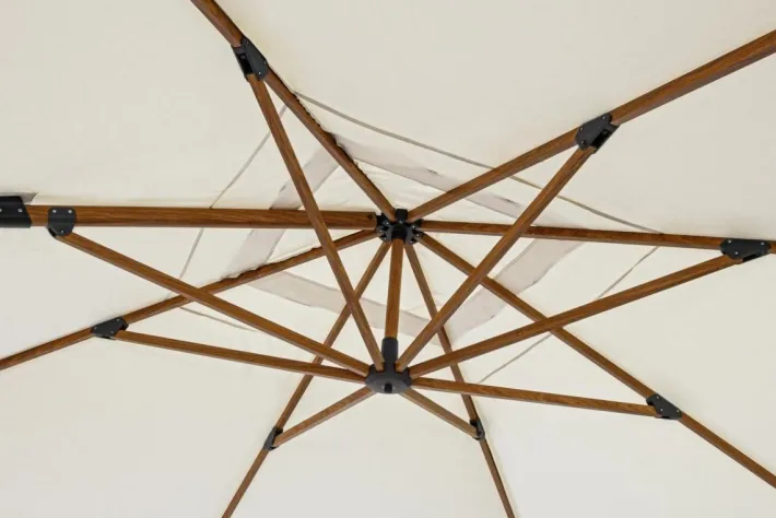 Bizzotto Ombrelloni>OMBRELLONE IN ALLUMINIO 4X4 BEIGE - ORION