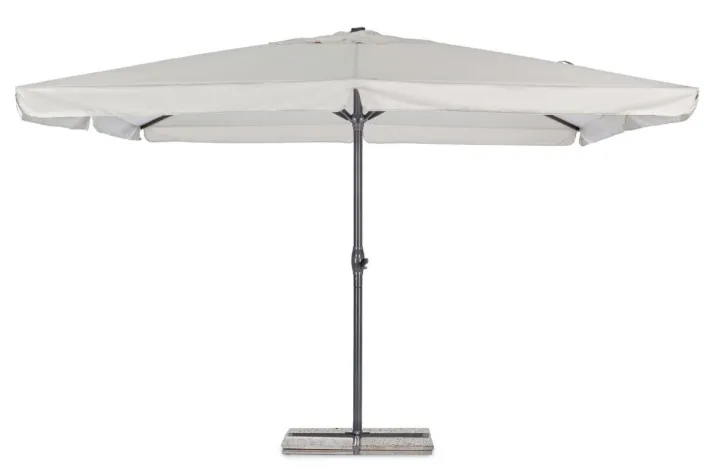 Bizzotto Ombrelloni>OMBRELLONE IN ALLUMINIO 4X4 GRIGIO ANTRACITE - ALGHERO