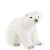 Bizzotto Oggettistica>ORSO ALASKA SEDUTO BIANCO S