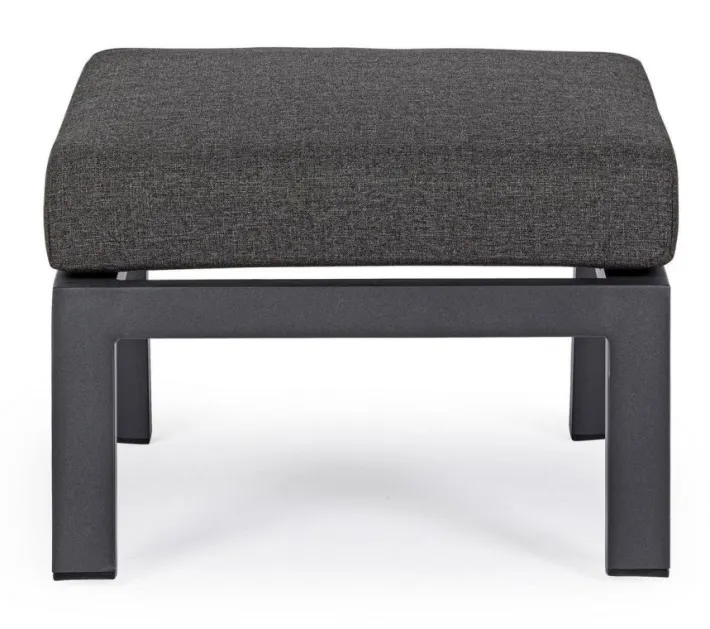 Bizzotto Pouf Da Esterno>OTTOMAN IN ALLUMINIO ANTRACITE JX55 - KLEDI