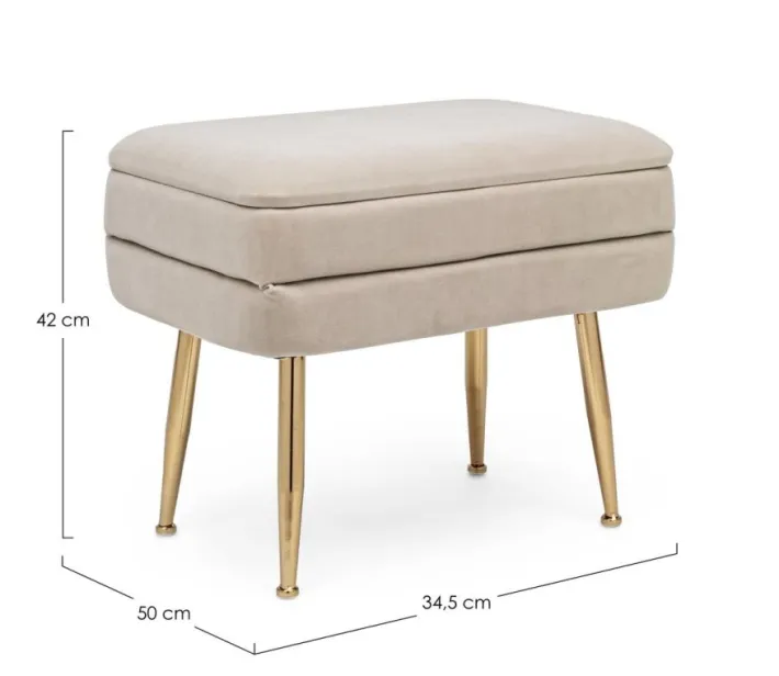 Bizzotto Panchette>PANCA BEIGE - PAVLINA