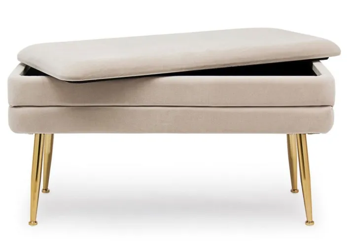Bizzotto Panchette>PANCA CONTENITORE BEIGE - PAVLINA