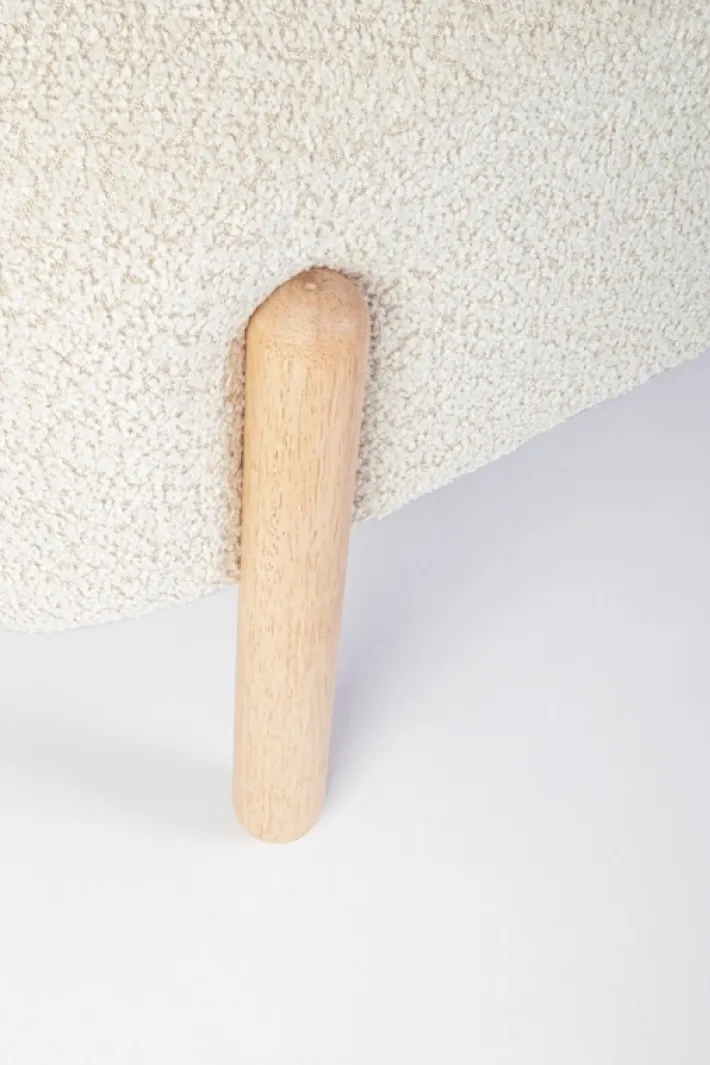 Bizzotto Panche>PANCA EFFETTO BOUCLE' NATURALE - DAYLA