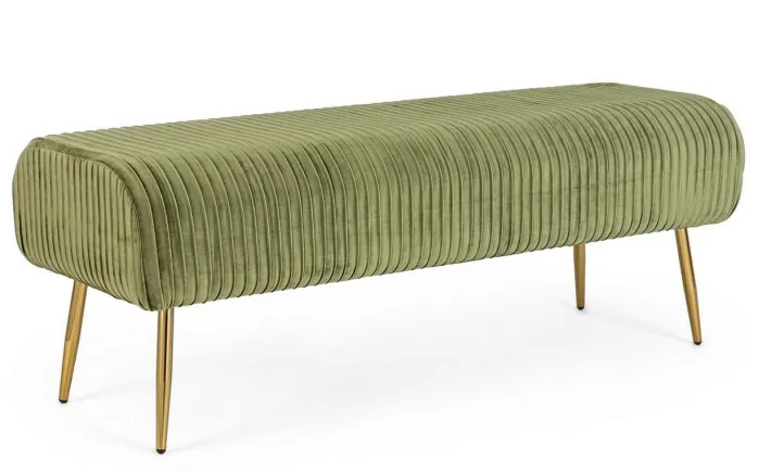 Bizzotto Panchette>PANCA IN VELLUTO OLIVE - SELENA
