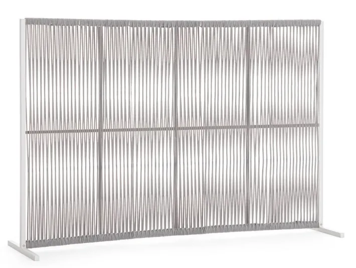 Bizzotto Paraventi E Separé>PARAVENTO PAXSON 180X120 BIA QS20/GRIGIO