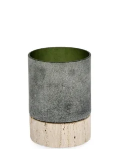 Bizzotto Portacandele>P.CANDELA MIRISSA VERDE H13