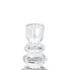 Bizzotto Vasi E Portacandele Natalizi>P.CANDELA 1P ELDRID VT TRASP D6X11H
