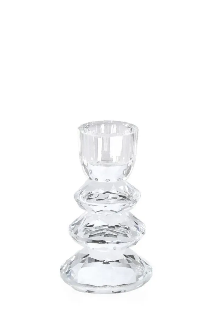 Bizzotto Vasi E Portacandele Natalizi>P.CANDELA 1P ELDRID VT TRASP D6X11H