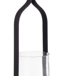 Bizzotto Portacandele>P.CANDELA 1P RIDHI NERO H30