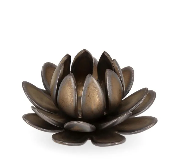 Bizzotto Portacandele>P.CANDELA 1P RYO BRONZO D14