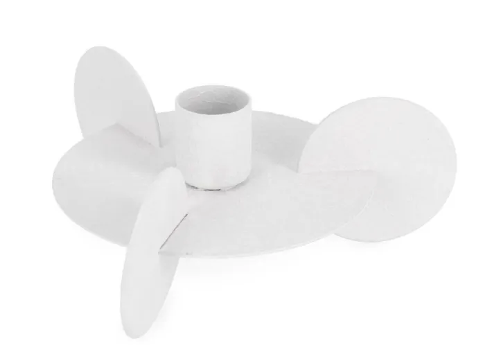 Bizzotto Portacandele>P.CANDELA RIDHI 1P BIANCO D12,5