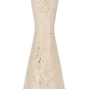 Bizzotto Portacandele>P.CANDELA TIRAK TRAVERTINO BEIGE H20