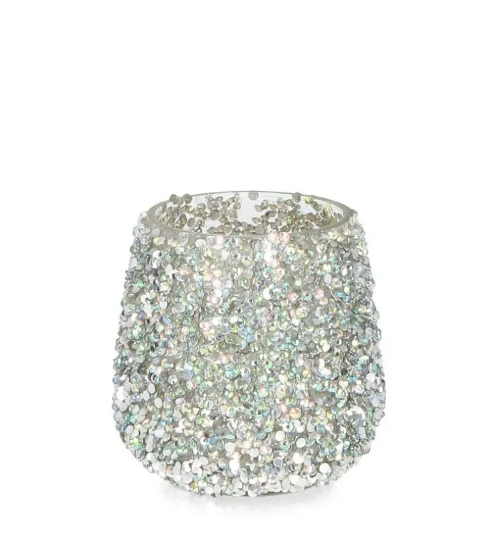Bizzotto Vasi E Portacandele Natalizi>P.CANDELA VT BRILLANT ARGENTO D8