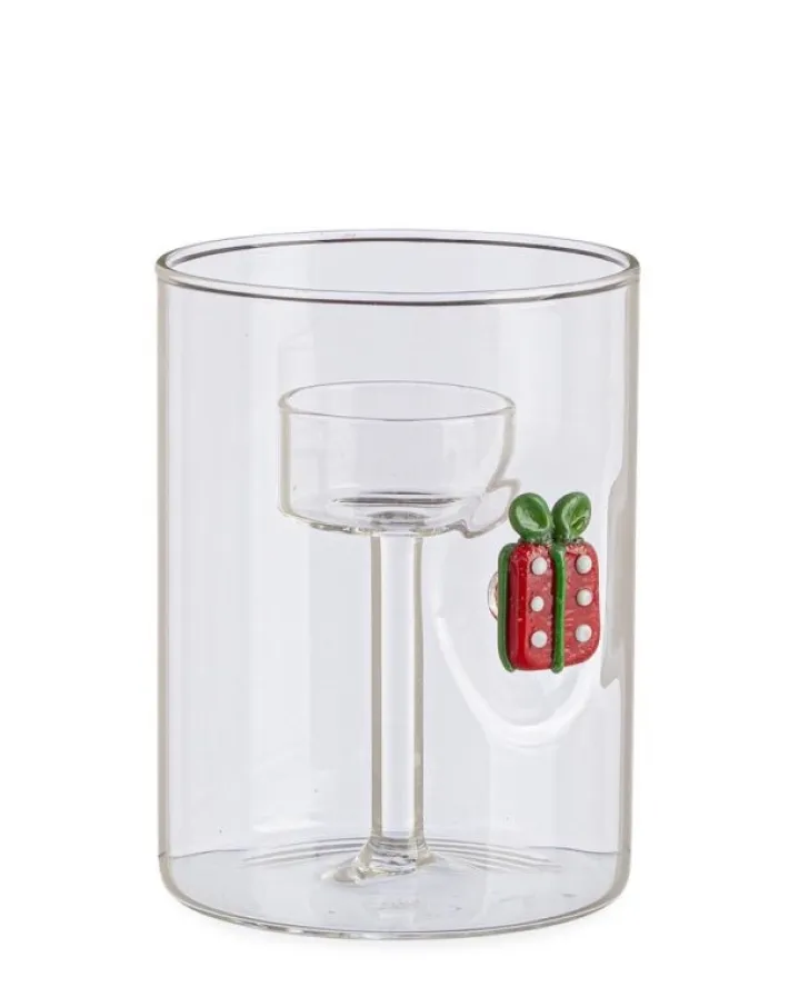 Bizzotto Vasi E Portacandele Natalizi>P.CANDELA VT LAVISH REGALO C-BOX H12