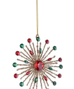 Bizzotto Pendagli>PENDAGLIO BEAD FIOCCO NEVE 16P ROS 15X15