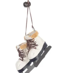 Bizzotto Pendagli>PENDAGLIO CORTINA PATTINI BIANCO H40