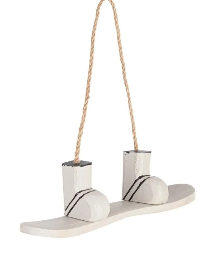 Bizzotto Pendagli>PENDAGLIO CORTINA SNOWBOARD BIANCO H4,5