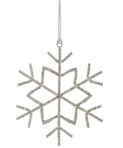 Bizzotto Pendagli>PENDAGLIO JEXON FIOCCO NEVE 6P ARG 10X10